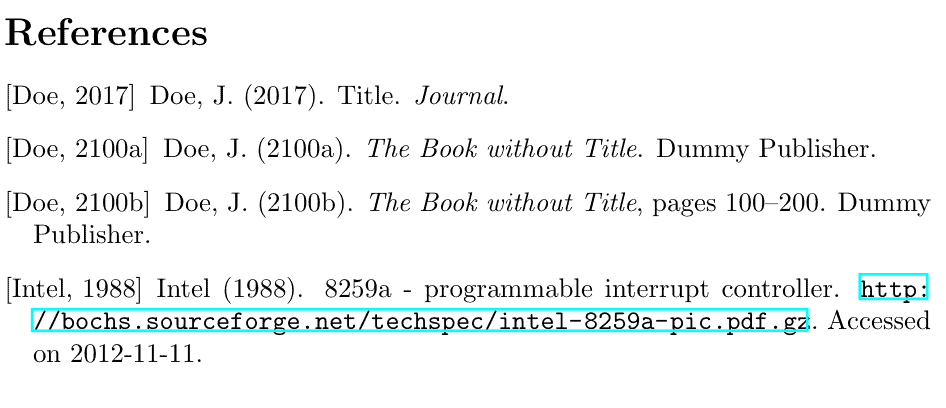 beschaving Bloedbad In de omgeving van Bibliography in LaTeX with Bibtex/Biblatex - LaTeX-Tutorial.com