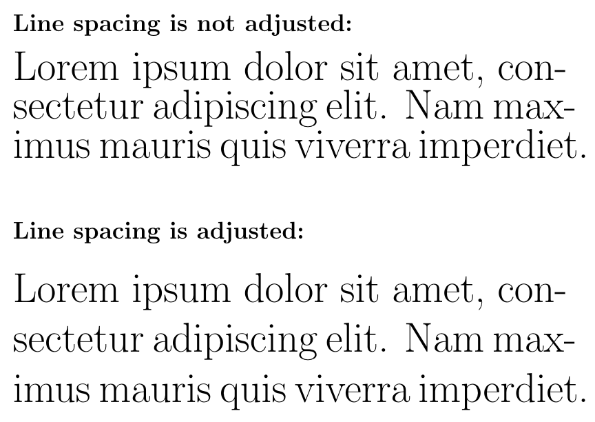 how to make text smaller latex