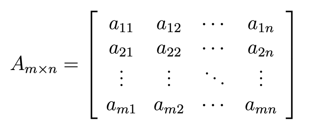 Latex Matrix