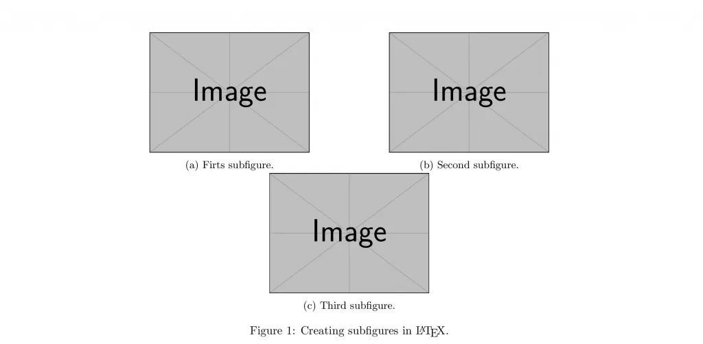 Subfigures in LaTeX