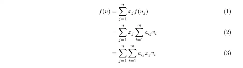 Center left aligned equations in LaTeX