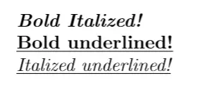 botanist dagbog forståelse Underline text in LaTeX: Short tutorial - LaTeX-Tutorial.com