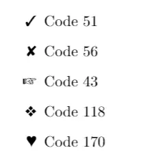 bullets in latex presentation