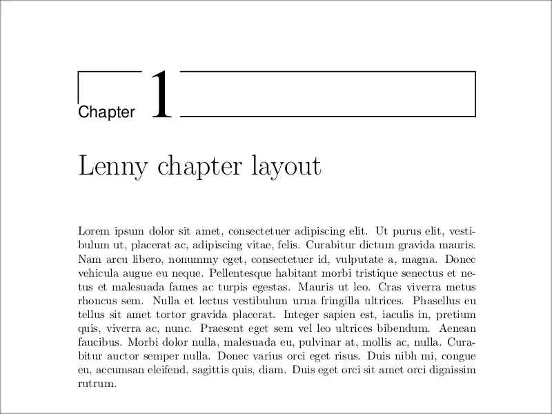 latex book chapter section